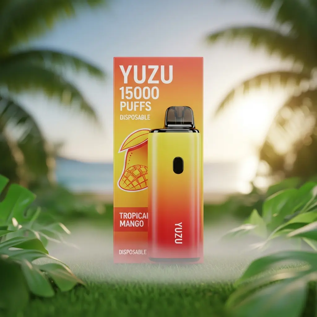 YUZU 15000 Puffs Tropical Mango Disposable