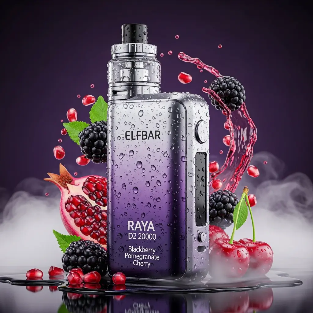 Elfbar RAYA D2 20000 Blackberry Pomegranate Cherry