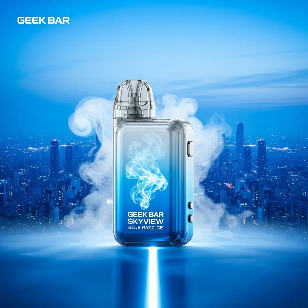 Geek Bar Skyview Blue Razz Ice